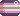 Pixel version of the agender flag.